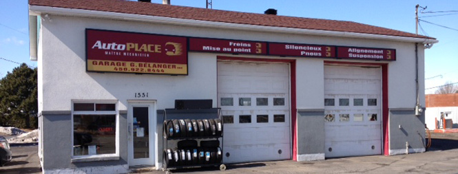 Garage G. Bélanger Sainte-Julie pneus et mécanique